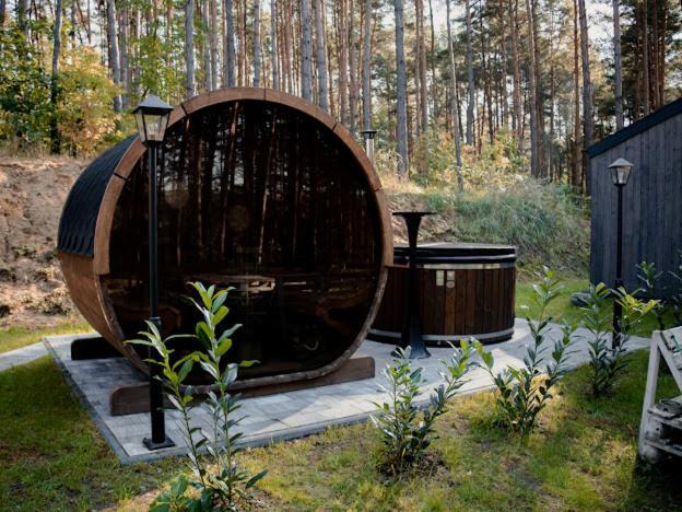 Domek Relaksu Borków Esterno foto